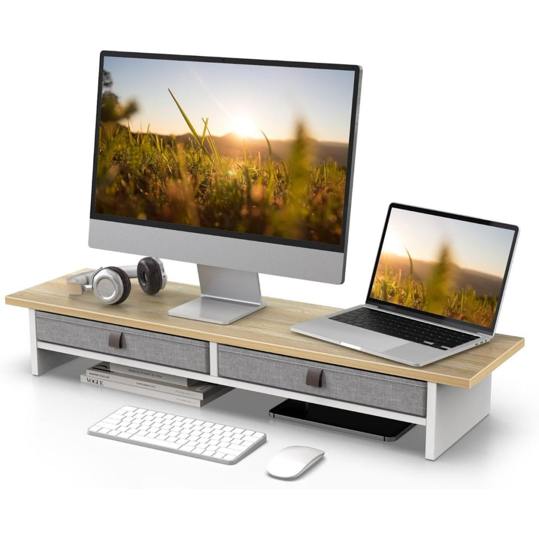 Monitorständer aus Aluminium mit Glänzendes Eigenschaften für Reisen